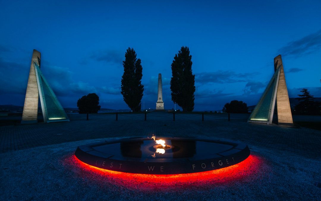 Hobart War Memorial Flame of Remembrance (1)